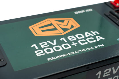 12v 160Ah 2000+CCA Sodium ProStart Cranking Battery