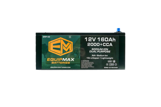 12v 160Ah 2000+CCA Sodium ProStart Cranking Battery
