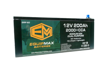 12v 200Ah 2000+CCA Sodium ProStart Cranking Battery