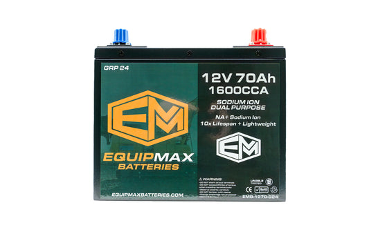 12v 70Ah 1600CCA Sodium ProStart Cranking Battery