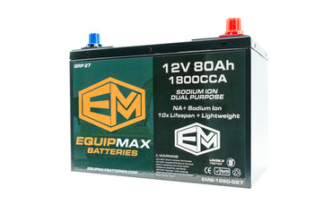 12v 80Ah 1800CCA Sodium ProStart Cranking Battery