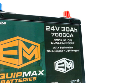 24v 30Ah 700CCA Sodium ProStart Cranking Battery