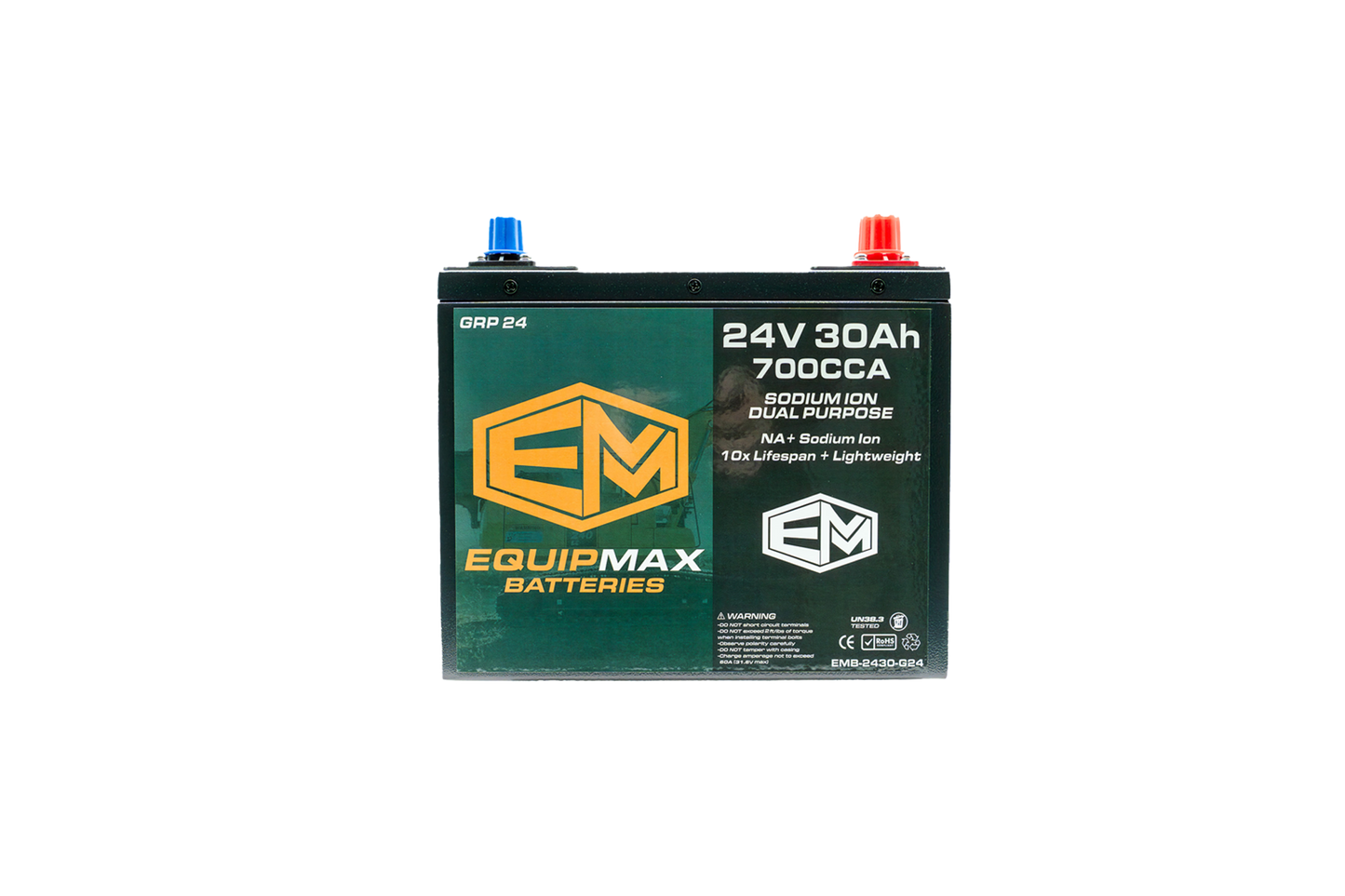 24v 30Ah 700CCA Sodium ProStart Cranking Battery