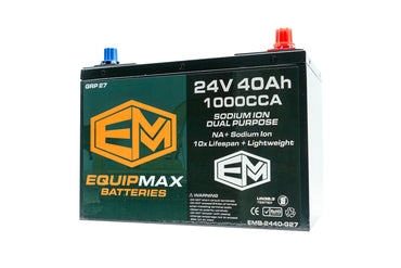 24v 40Ah 1000CCA Sodium ProStart Cranking Battery