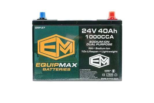 24v 40Ah 1000CCA Sodium ProStart Cranking Battery
