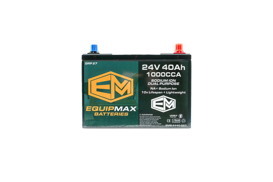 24v 40Ah 1000CCA Sodium ProStart Cranking Battery