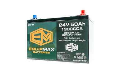 24v 50Ah 1300CCA Sodium ProStart Cranking Battery