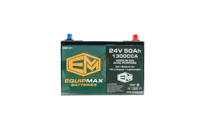 24v 50Ah 1300CCA Sodium ProStart Cranking Battery