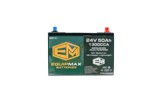 24v 50Ah 1300CCA Sodium ProStart Cranking Battery
